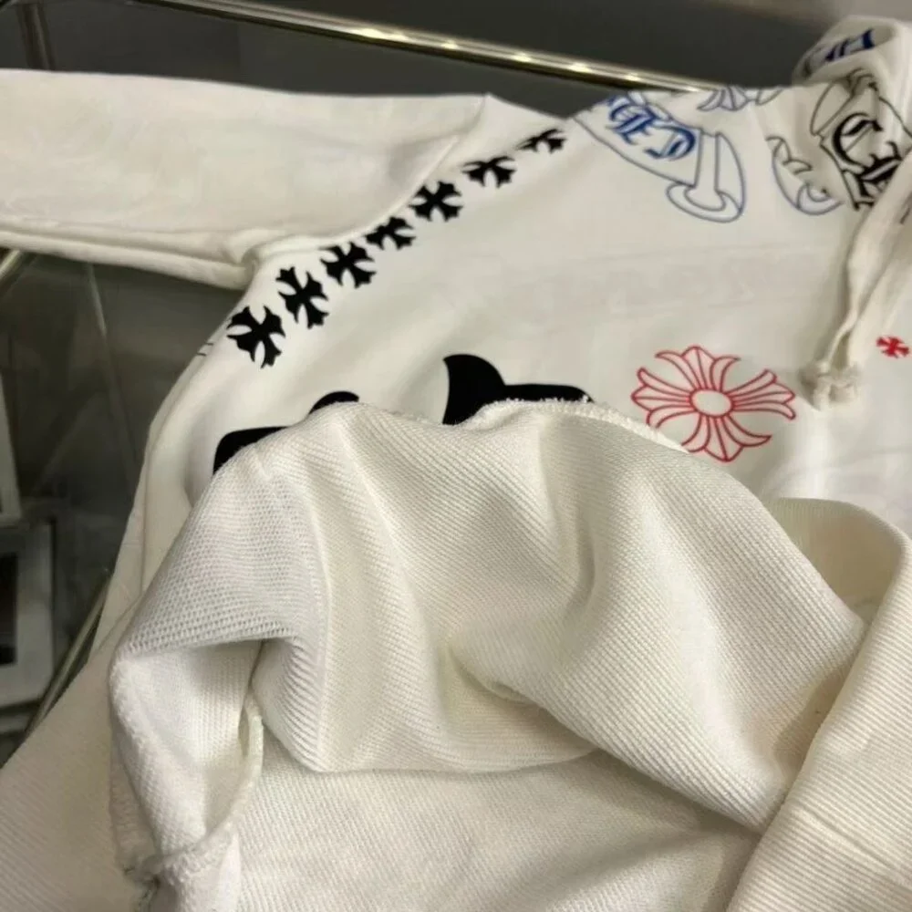 NWT Chrome Hearts Hoodie White - Picture 4 of 6